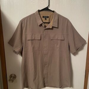 Proof Men's Field Short-Sleeve Shirt SZ L Huckberry